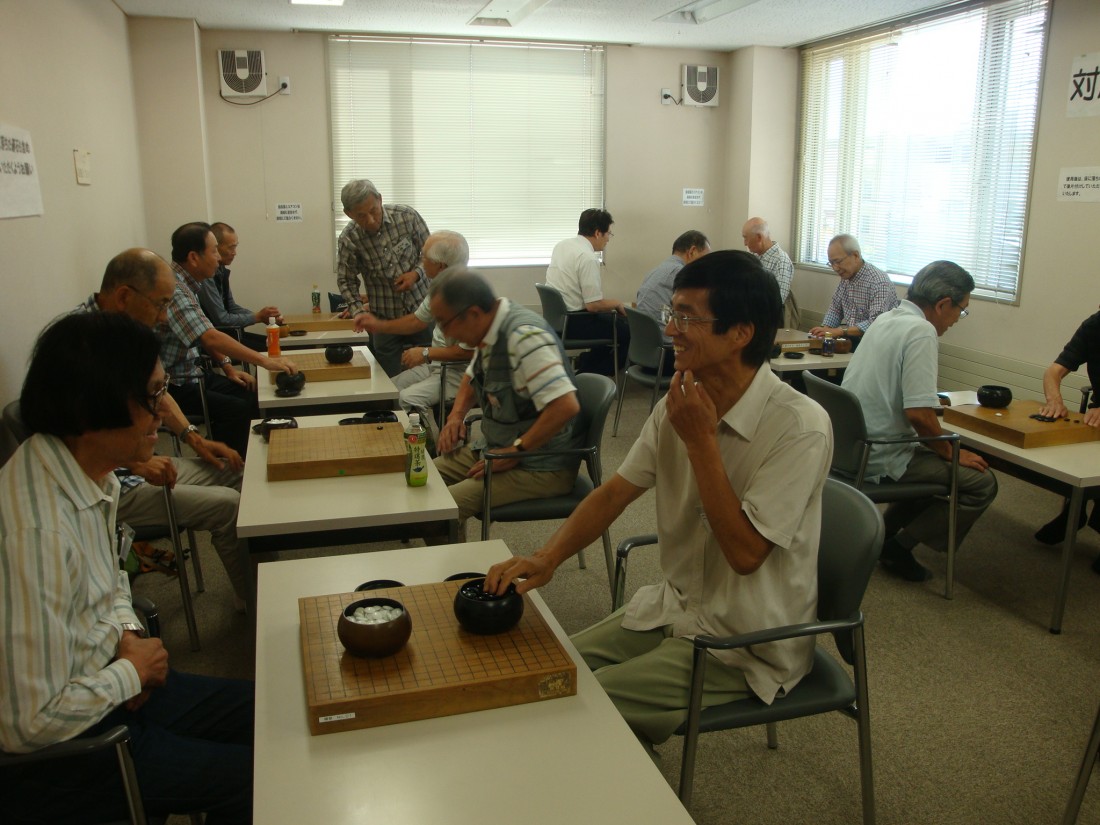 囲碁大会の様子